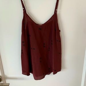 Aritzia Wilfred silk camisole